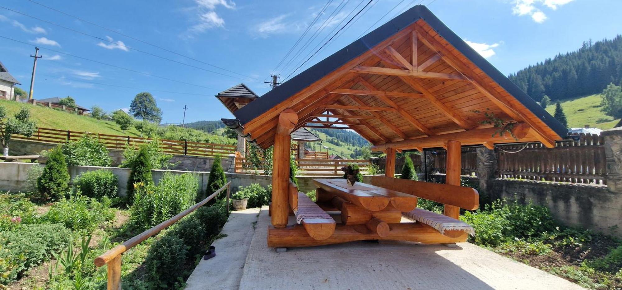 ホテル Casa Agroturistica Tarancuta Din Vatra Moldoviţei エクステリア 写真